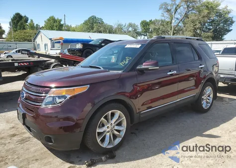2011 Ford Explorer Limited from USA, damaged, VIN 1FMHK8F83BGA46596